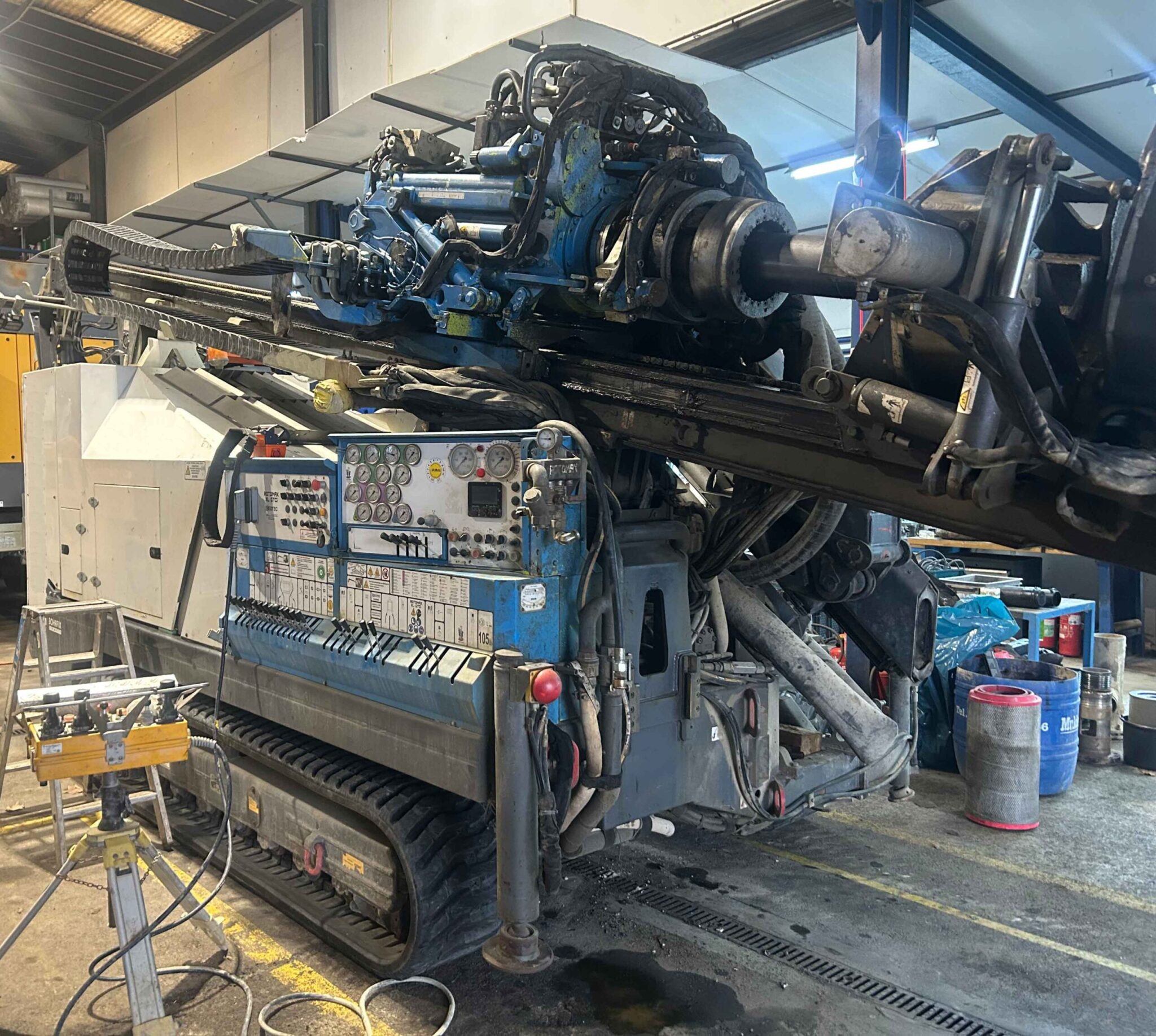 Borch Rig Geotec Rotomax XL GTCi – Geothermal drilling rig / Geothermie-Bohrgerät ...