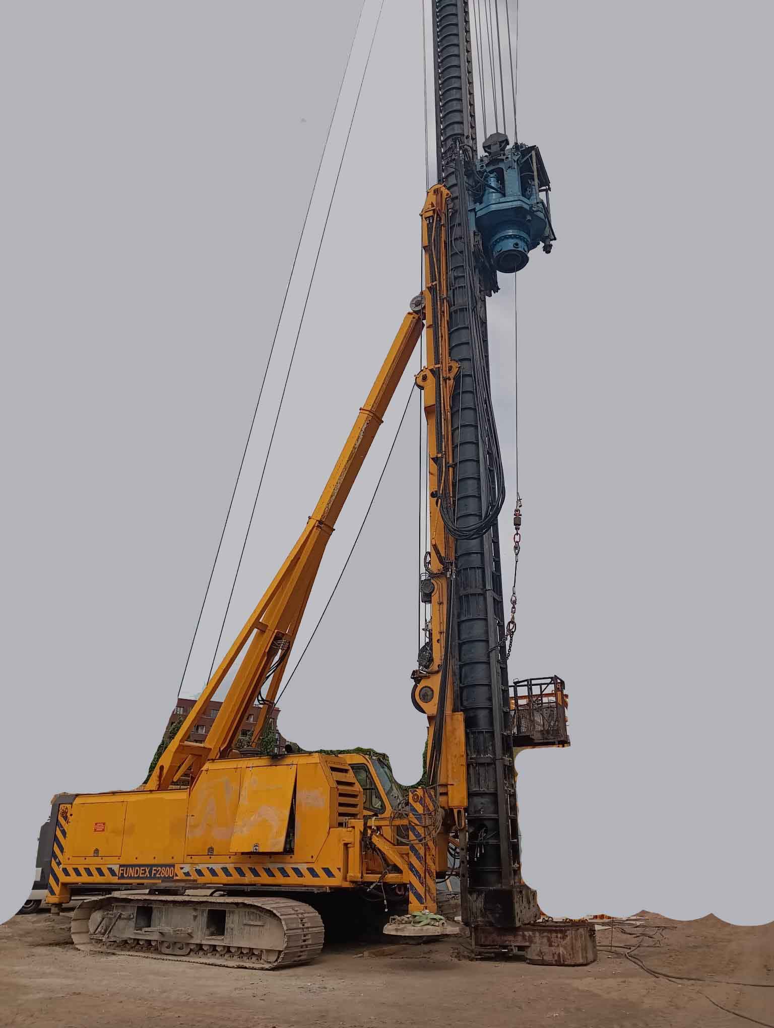 Fundex Rope Fundex F2800 – Drilling Rig / Drehbohrgerät – Bosch Baumaschinen